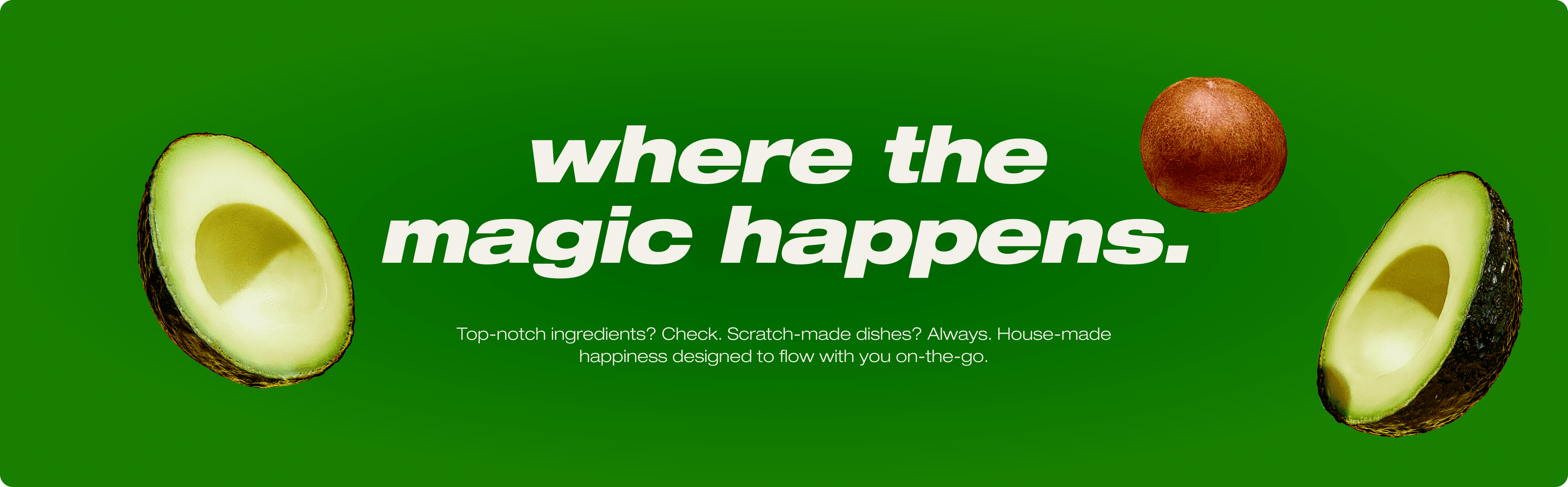 Café Zupas Our Kitchen banner